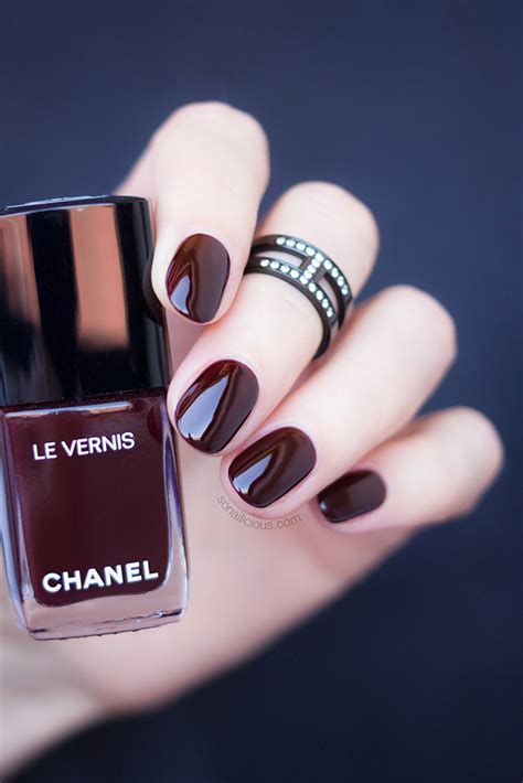 Iconic: Chanel’s Rouge Noir Nail Polish Shade Was a .